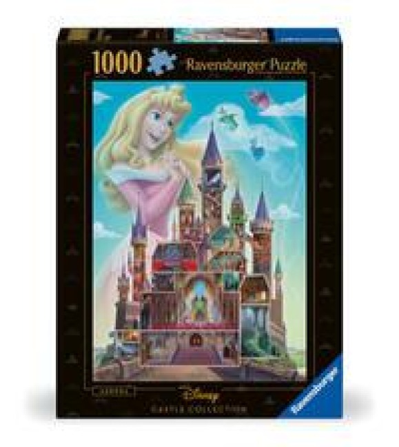 Erwachsenenpuzzle 1000 Teile - Disney Prinzessinnen - Disney Castles: Aurora - 