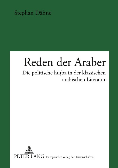 Reden der Araber - Stephan Dähne