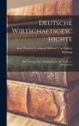 Cover-Bild zum Titel 'Deutsche Wirtschaftsgeschichte' von 'Karl Theodor Ferd von Inama-Sternegg'
