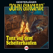 Cover-Bild zum Titel 'Tanz auf dem Scheiterhaufen' von 'Jason Dark'