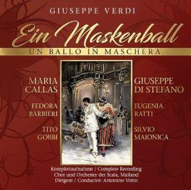 Ein Maskenball - Un Ballo In Maschera - G. - Callas Verdi
