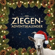 Cover-Bild zum Titel 'Der Ziegen-Adventskalender' von 'Jonah Hartmann'