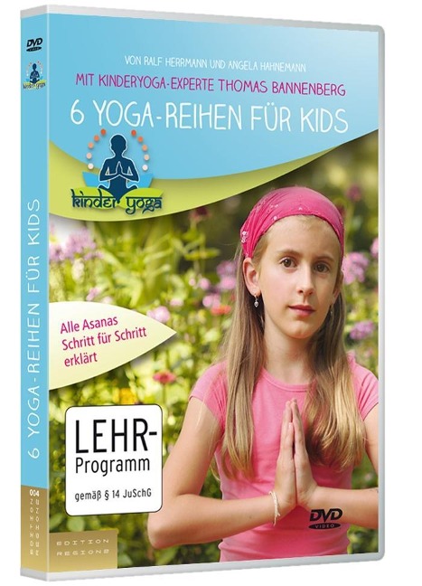 6 Yoga-Reihen auf DVD - Ralf Herrmann, Thomas Bannenberg, Angela Hahnemann