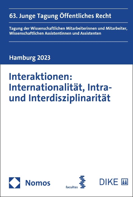 Interaktionen: Internationalität, Intra- und Interdisziplinarität - 