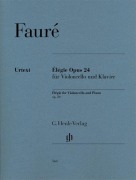 Cover-Bild zum Titel 'Élégie Opus 24 für Violoncello und Klavier' von 'Gabriel Fauré'