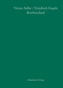 Cover-Bild zum Titel 'Victor Adler / Friedrich Engels, Briefwechsel' von ''