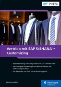Cover-Bild zum Titel 'Vertrieb mit SAP S/4HANA - Customizing' von 'Mikolaj Kowalski'