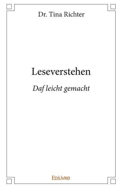 Leseverstehen - Tina Richter