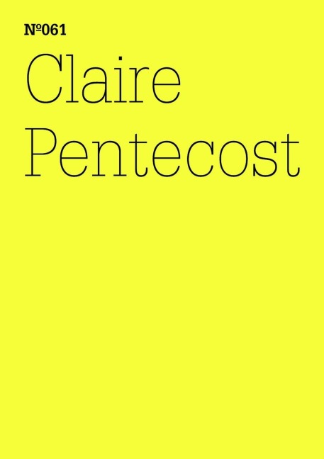 Claire Pentecost - Claire Pentecost