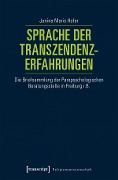 Cover-Bild zum Titel 'Sprache der Transzendenzerfahrungen' von 'Janina Maris Hofer'