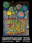 Cover-Bild zum Titel 'Großer Hundertwasser Art Calendar 2026' von ''