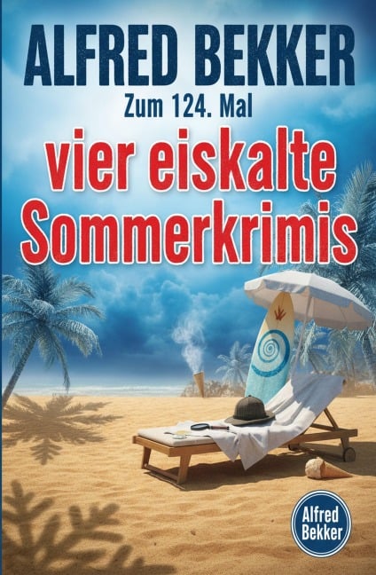 Zum 124. Mal vier eiskalte Sommerkrimis - Alfred Bekker