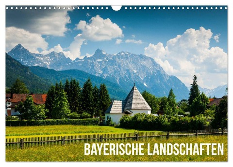 Bayerische Landschaften (Wandkalender 2024 DIN A3 quer), CALVENDO Monatskalender - Mikolaj Gospodarek