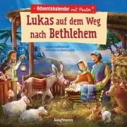 Cover-Bild zum Titel 'Lukas auf dem Weg nach Bethlehem' von 'Hanna Goldhammer'