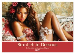 Sinnlich in Dessous. Die Kunst der verführerischen Eleganz (Wandkalender 2025 DIN A2 quer), CALVENDO Monatskalender - Rose Hurley