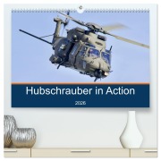 Cover-Bild zum Titel 'Hubschrauber in Action (hochwertiger Premium Wandkalender 2026 DIN A2 quer), Kunstdruck in Hochglanz' von 'MUC-Spotter MUC-Spotter'
