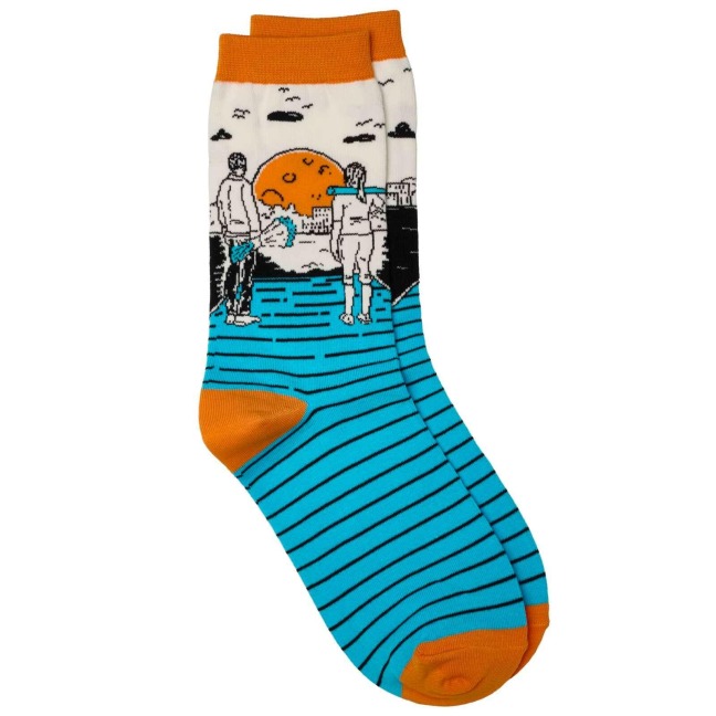 Sebastian Fitzek-Socken "Elternabend" Größe 36-41 - 