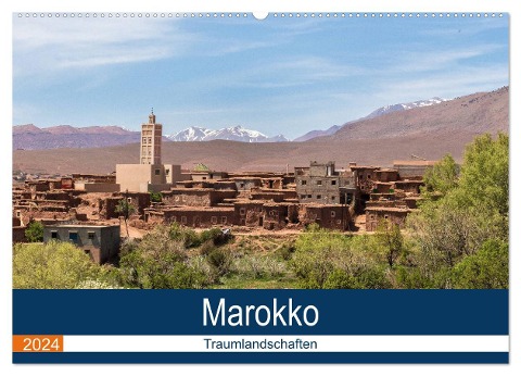 Marokko Traumlandschaften (Wandkalender 2024 DIN A2 quer), CALVENDO Monatskalender - Brigitte Dürr