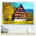 Facettenreiches Fachwerk (hochwertiger Premium Wandkalender 2024 DIN A2 quer), Kunstdruck in Hochglanz - Lost Plastron Pictures