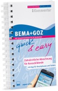 Cover-Bild zum Titel 'BEMA + GOZ quick & easy - Zahnärztliche Abrechnung für Auszubildende' von 'Karl Wissing'