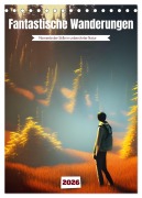 Cover-Bild zum Titel 'Fantastische Wanderungen (Tischkalender 2026 DIN A5 hoch), CALVENDO Monatskalender' von 'Christine Aka Stine1'