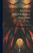 Cover-Bild zum Titel 'Rivista Bibliografia Italiana; Volume 4' von 'Salvatore Minocchi'