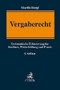 Cover-Bild zum Titel 'Vergaberecht' von 'Martin Burgi'