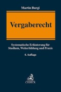 Cover-Bild zum Titel 'Vergaberecht' von 'Martin Burgi'