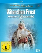Cover-Bild zum Titel 'Väterchen Frost - Abenteuer im Zauberwald' von 'Nikolai Erdman, Mikhail Volpin, Nikolai Budashkin'