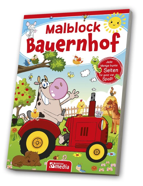 Malblock A5 - Bauernhof - 