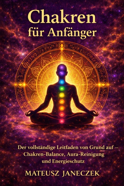 Chakren für Anfänger - Der vollständige Leitfaden von Grund auf Chakren-Balance, Aura-Reinigung und Energieschutz (Chakras for Beginners - The Complete Guide from the Basics - Chakra Balance, Aura Cleansing, and Ene) - Mateusz Janeczek