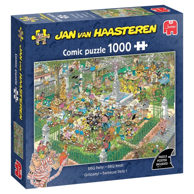 Jan van Haasteren -Grillparty (1000 pieces) - 