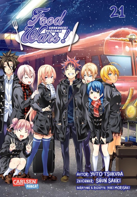 Food Wars - Shokugeki No Soma 21 - Yuto Tsukuda, Shun Saeki, Yuki Morisaki