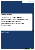 Auswirkungen der EU-DSGVO auf internationale, in Deutschland ansässige Konzerne in Bezug auf deren Zusammenarbeit mit Kunden und Dienstleistern - Andreas Aumeier