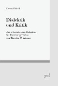 Cover-Bild zum Titel 'Dialektik und Kritik' von 'Conrad Mattli'