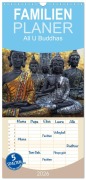 Cover-Bild zum Titel 'Familienplaner 2026 - All U Buddhas mit 5 Spalten (Wandkalender, 21 x 45 cm) CALVENDO' von 'Joachim G. Pinkawa'