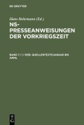 Cover-Bild zum Titel '1939. Quellentexte Januar bis April. Quellentexte Mai bis August' von ''
