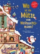 Cover-Bild zum Titel 'Wo ist die Mütze vom Weihnachtsmann?' von 'Emmanuelle Rey'