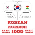 1000 essential words in Kurdish - Jm Gardner