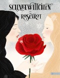 Cover-Bild zum Titel 'Schneewittchen und Rosenrot' von 'Brüder Grimm, Peter Christen Asbjörnsen, Jørgen Engebretsen Moe, Clemens von Brentano'