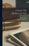 Cover-Bild zum Titel 'Essais De Montaigne' von 'Michel De Montaigne, Amaury Duval'
