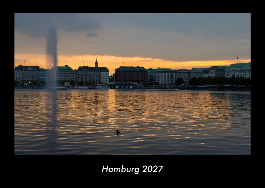Hamburg 2027 Fotokalender DIN A3 - Tobias Schmitt, Kevin Heber