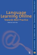 Cover-Bild zum Titel 'Language Learning Online: Towards Best Practice' von ''