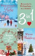 Cover-Bild zum Titel 'Romantische Weihnachten - very british! Winter in Bloomsbury / Träume sind aus Zimt und Zucker / Winterwunder für die Liebe (3in1-Bundle)' von 'Annie Darling, Heidi Swain, Natalie Cox'