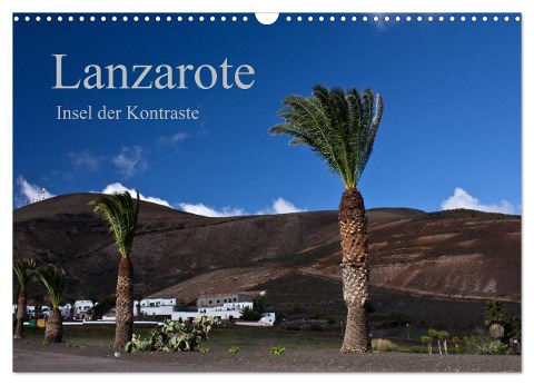 Lanzarote (Wandkalender 2025 DIN A3 quer), CALVENDO Monatskalender - Anja Ergler
