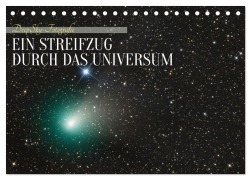 Cover-Bild zum Titel 'Ein Streifzug durch das Universum (Tischkalender 2026 DIN A5 quer), CALVENDO Monatskalender' von 'Hans Schäffler'