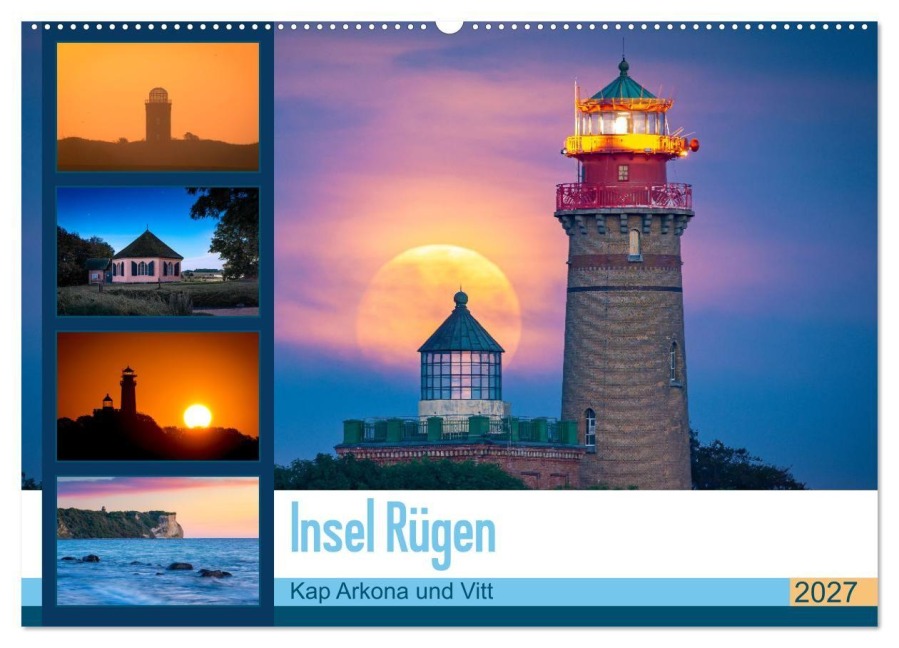 Insel Rügen - Kap Arkona und Vitt (Wandkalender 2027 DIN A2 quer), CALVENDO Monatskalender - Martin Wasilewski