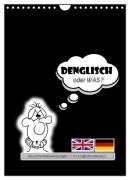 Cover-Bild zum Titel 'DENGLISCH oder was? (Wandkalender 2025 DIN A4 hoch), CALVENDO Monatskalender' von 'Angelika Keller'
