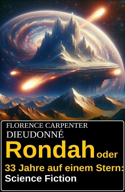 Rondah oder 33 Jahre auf einem Stern: Science Fiction - Florence Carpenter Dieudonné