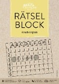 Cover-Bild zum Titel 'Rätselblock Knobelspaß. Block mit über 130 kniffligen Rätseln in Farbe' von 'Pen2nature'